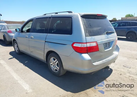 2007 Honda Odyssey Ex-L from USA, damaged, VIN 5FNRL38647B121991